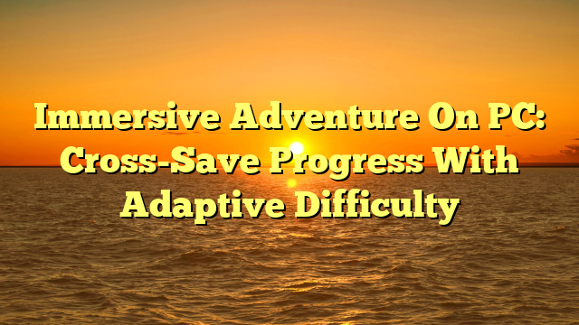 Immersive Adventure On PC: Cross-Save Progress With Adaptive Difficulty